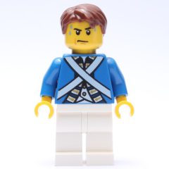 Minifigurka LEGO Soldier (Bluecoat) - Reddish Brown Hair