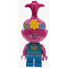 Minifigurka LEGO Trolls - Poppy with Yellow Flower