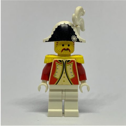 Minifigurka LEGO Soldier (Imperial Guard) - Admiral, Plume