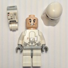 Minifigurka LEGO Snowtrooper, Light Bluish Gray Hips, Neck Bracket with Printed 1 x 1 Tile and 1 x 1 Plate with Clip Light