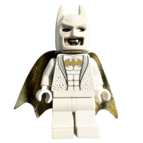Minifigurka LEGO Batman, White Tuxedo, White Cape and Cowl (Disco Batman)
