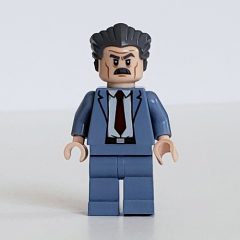 Minifigurka LEGO J. Jonah Jameson, Sand Blue Suit