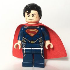 Minifigurka LEGO Superman in Dark Blue Outfit (Man of Steel)