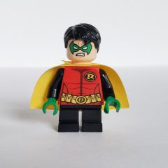 Minifigurka LEGO Robin with Short Black Legs and Green Hands (Damian Wayne)