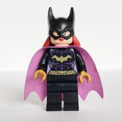 Minifigurka LEGO Batgirl, Black Suit, Medium Lavender Cape