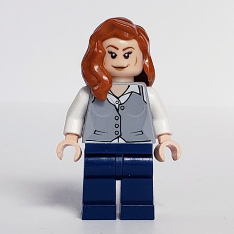 Minifigurka LEGO Lois Lane in Light Bluish Gray Vest