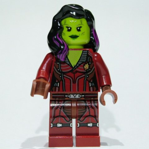 Minifigurka LEGO Gamora in Dark Red Outfit