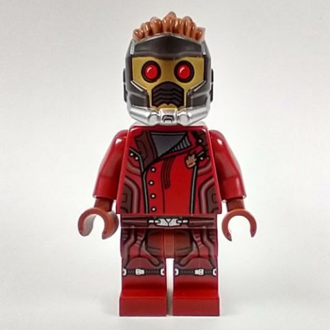 Minifigurka LEGO Star-Lord in Dark Red Outfit with Mask