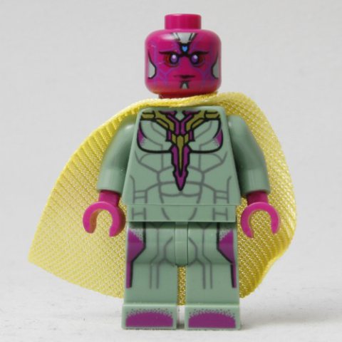 Minifigurka LEGO Vision with Infinity Stone on Forehead