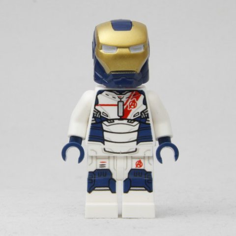 Minifigurka LEGO Iron Legion, Trans-Orange Head