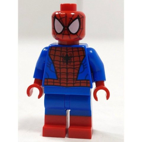 Minifigurka LEGO Spider-Man with Plain Dual Molded Blue and Red Legs