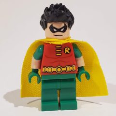 Minifigurka LEGO Robin with Green Short Sleeves and Legs