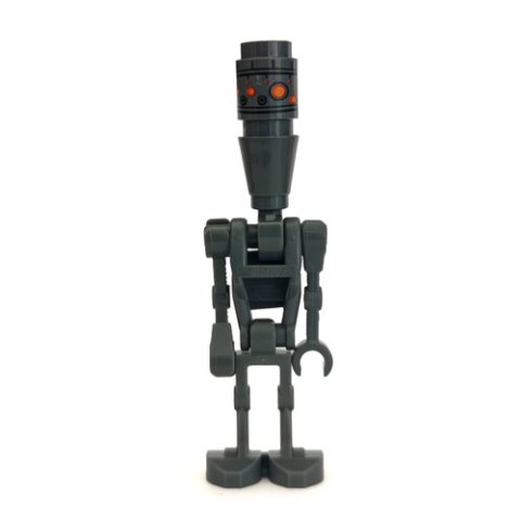 Minifigurka LEGO IG-88, Printed Head, Tile with Clip on Back