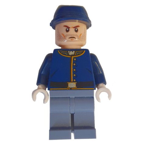 Minifigurka LEGO Cavalry Soldier - Stubble