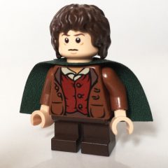 Minifigurka LEGO Frodo Baggins - Dark Green Cape