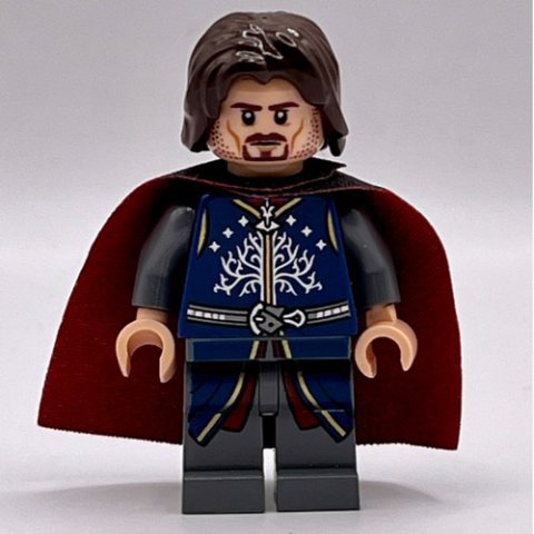 Minifigurka LEGO Aragorn - Dark Red Cape