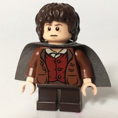 Minifigurka LEGO Frodo Baggins - Dark Bluish Gray Cape