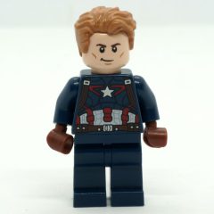 Minifigurka LEGO Captain America with Hair