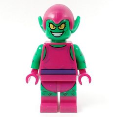 Minifigurka LEGO Green Goblin in Magenta Outfit
