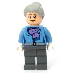 Minifigurka LEGO Aunt May with Medium Lavender Scarf