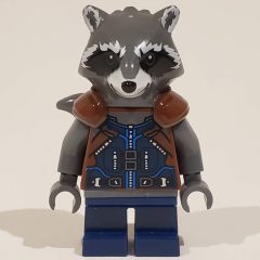 Minifigurka LEGO Rocket Raccoon in Dark Blue Outfit