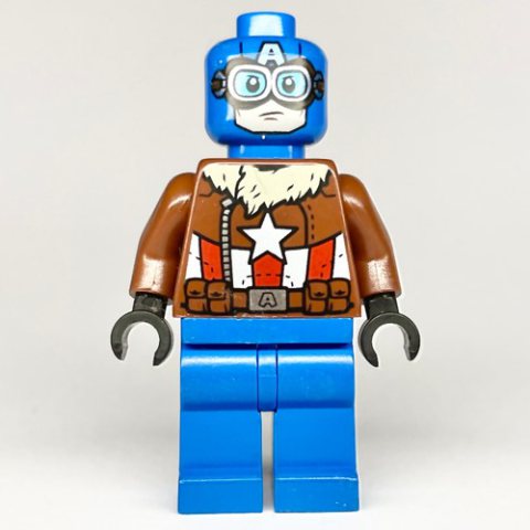 Minifigurka LEGO Captain America in Pilot Outfit