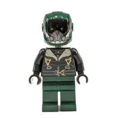 Minifigurka LEGO Vulture with Black Jacket with Fur Collar