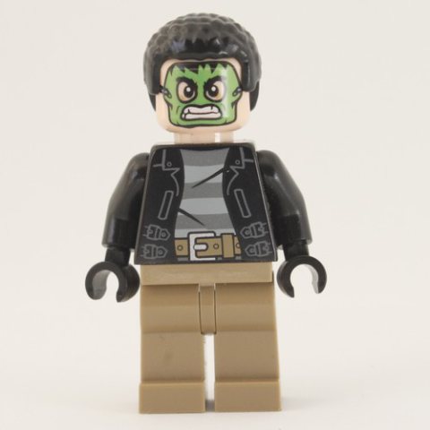 Minifigurka LEGO Robber with Hulk Mask