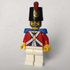 Minifigurka LEGO Soldier (Imperial Soldier II) - Printed Shako, Gray Beard