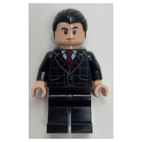 Minifigurka LEGO Bruce Wayne, Black Suit