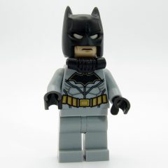 Minifigurka LEGO Batman, Light Bluish Gray Suit, Black Cowl, Breathing Apparatus