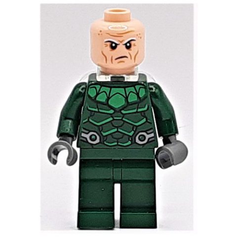 Minifigurka LEGO Vulture in Dark Green Outfit with Neck Bracket