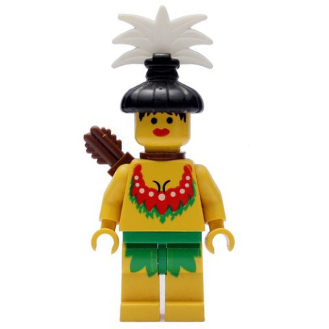 Minifigurka LEGO Islander - Female Archer