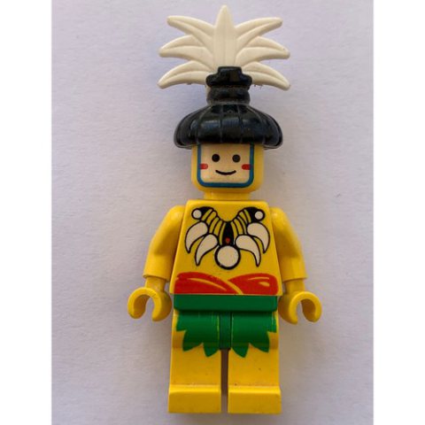 Minifigurka LEGO Islander - King Kahuka, Feathers
