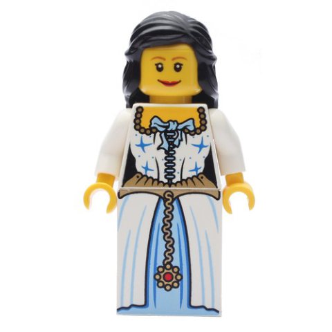 Minifigurka LEGO Maiden - Black Hair