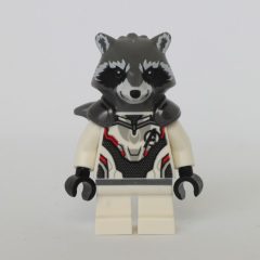 Minifigurka LEGO Rocket Raccoon, White Advanced Tech (Quantum) Suit