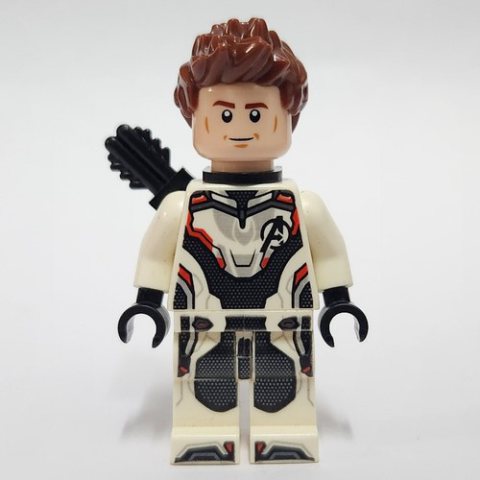 Minifigurka LEGO Hawkeye, White Advanced Tech (Quantum) Suit and Quiver