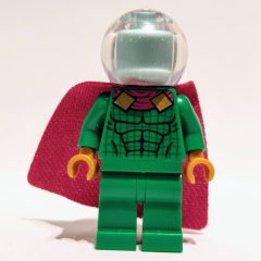 Minifigurka LEGO Mysterio, Green Outfit, Trans-Clear Helmet