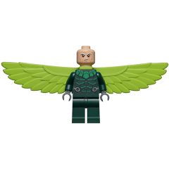 Minifigurka LEGO Vulture in Dark Green Outfit with Lime Wings