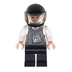 Minifigurka LEGO Armored Truck Driver with Helmet