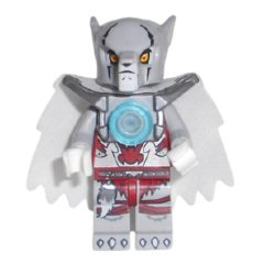 Minifigurka LEGO Worriz with Flat Silver Shoulder Armor, and Cape