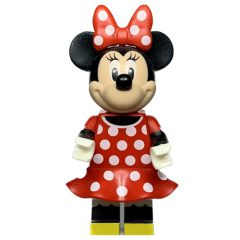 Minifigurka LEGO Minnie Mouse with Red with White Spots Dress and Bow