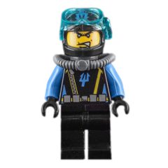 Minifigurka LEGO Aquaraider Diver 2