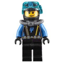 Minifigurka LEGO Aquaraider Diver 1