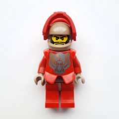 Minifigurka LEGO Santis with Gold Pattern Armor, and Dark Tan Hands and Helmet