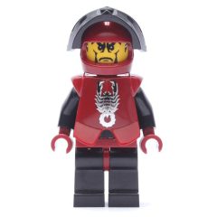 Minifigurka LEGO Shadow Knight Vladek, Dark Red Armor with Scorpion