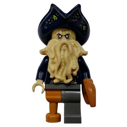 Minifigurka LEGO Davy Jones