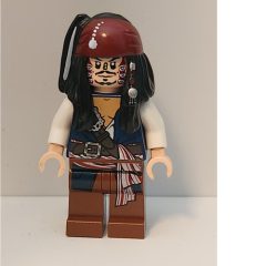 Minifigurka LEGO Captain Jack Sparrow with Cannibal Make-up