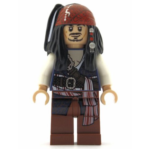 Minifigurka LEGO Captain Jack Sparrow in Filigree Vest