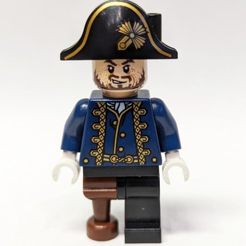 Minifigurka LEGO Hector Barbossa with Pegleg